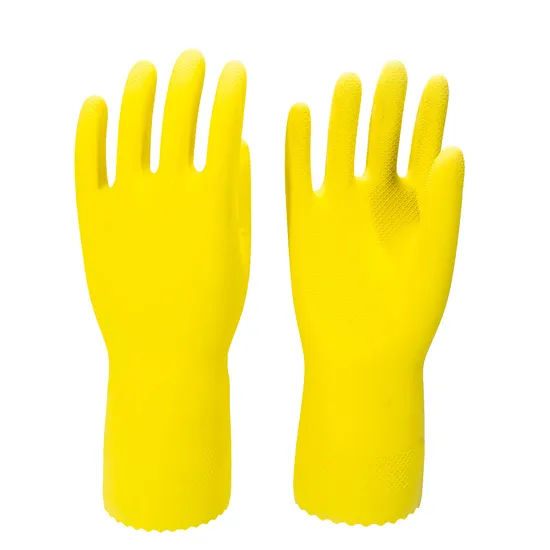 Red Color Cow Split Leather Safety Work Gloves for Welding Industry (6504. RD)