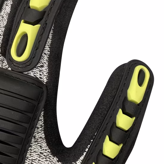 Protezione senza cuciture per lavoratori industriali per meccanici, protezione da lavoro, guanto protettivo antitaglio in lattice e nitrile