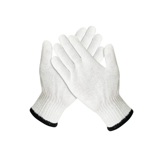 Guanti da lavoro/protezione industriale/protezione delle mani all'ingrosso in Cina calibro 7/10 in cotone/lavorati a maglia