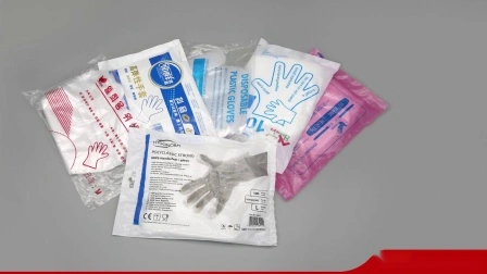 Guanti monouso in plastica, guanti impermeabili in PE, guanti multiuso per cucinare, servire, lavare, dipingere